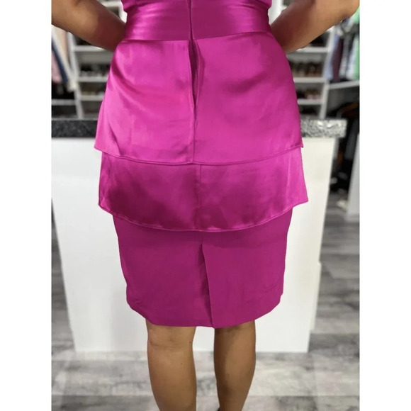 Temperley London Pink Designer Barbiecore Cocktail Dress $595 - Picture 10 of 13